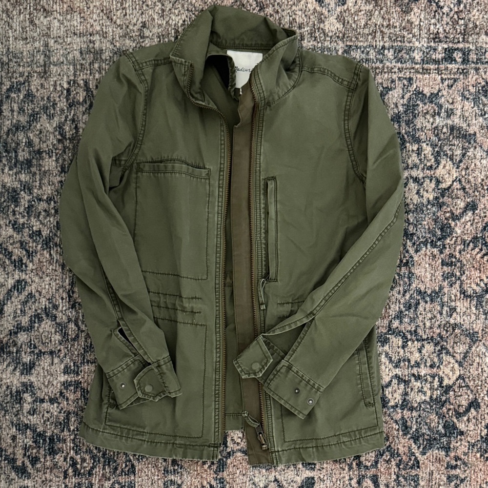 Madewell Olive Utility Jacket